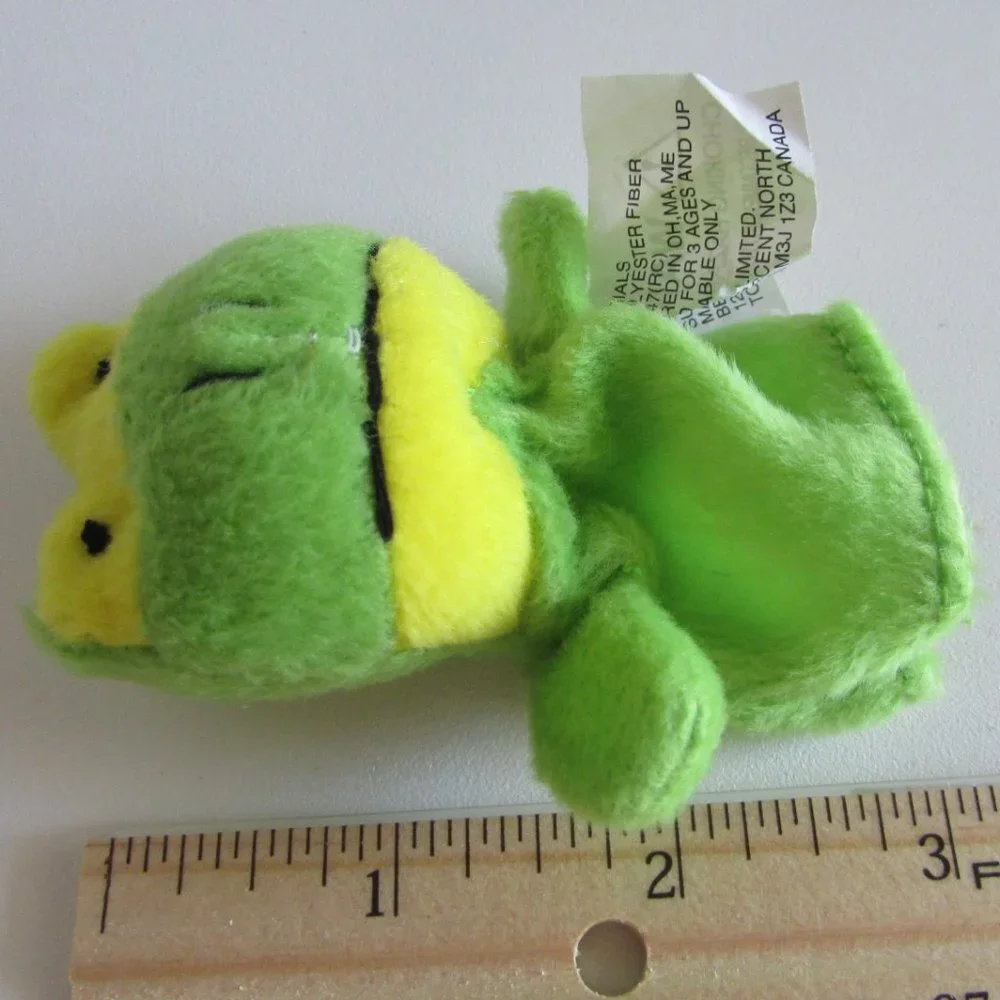 FROG FINGER PUPPET Stuffed Animal Plush